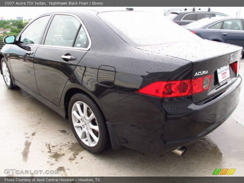 Nighthawk Black Pearl / Ebony 2007 Acura TSX Sedan