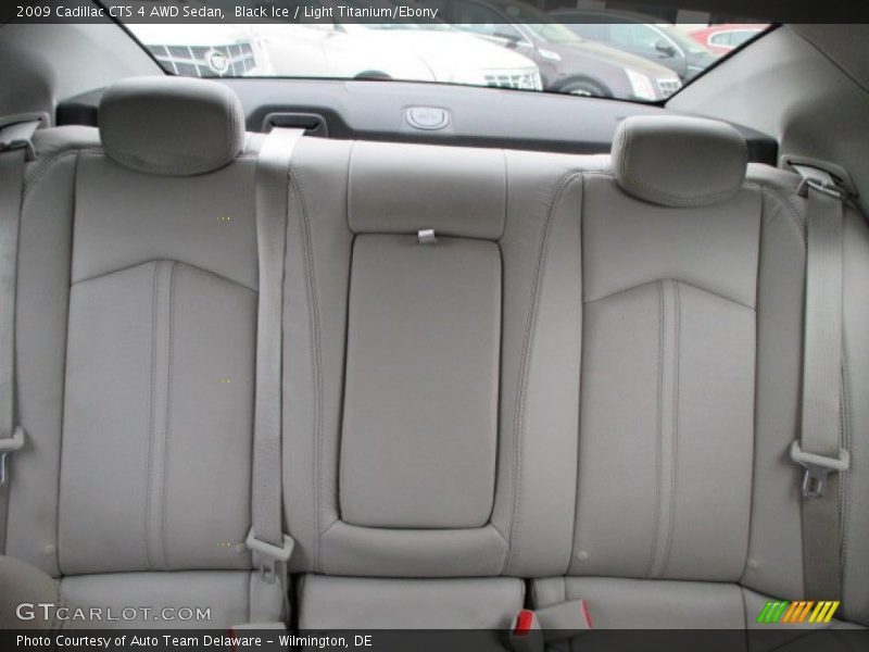 Black Ice / Light Titanium/Ebony 2009 Cadillac CTS 4 AWD Sedan