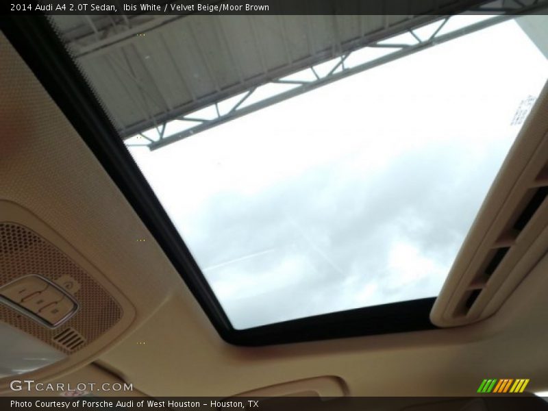 Ibis White / Velvet Beige/Moor Brown 2014 Audi A4 2.0T Sedan