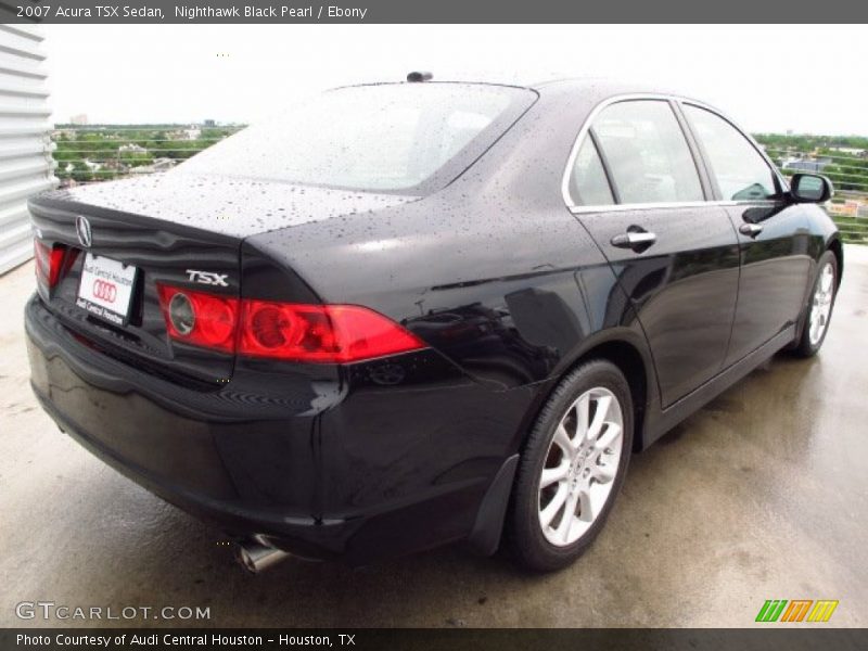 Nighthawk Black Pearl / Ebony 2007 Acura TSX Sedan