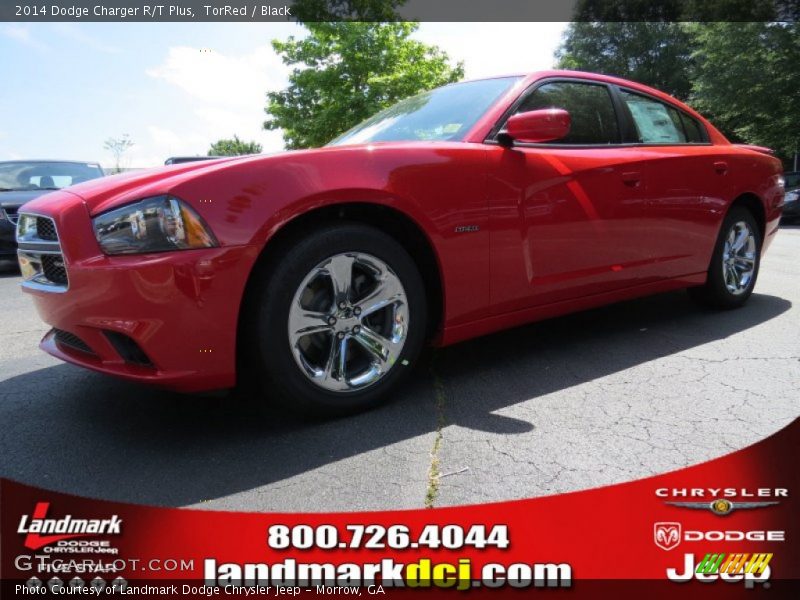 TorRed / Black 2014 Dodge Charger R/T Plus