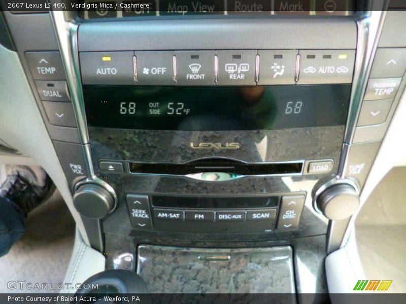 Verdigris Mica / Cashmere 2007 Lexus LS 460