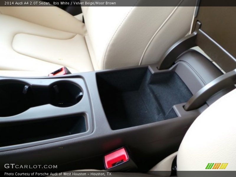 Ibis White / Velvet Beige/Moor Brown 2014 Audi A4 2.0T Sedan
