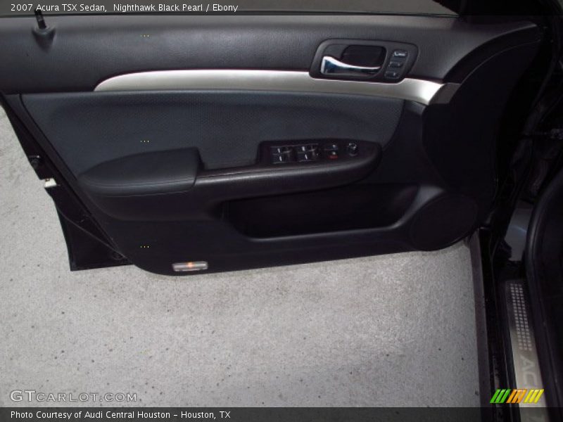 Nighthawk Black Pearl / Ebony 2007 Acura TSX Sedan