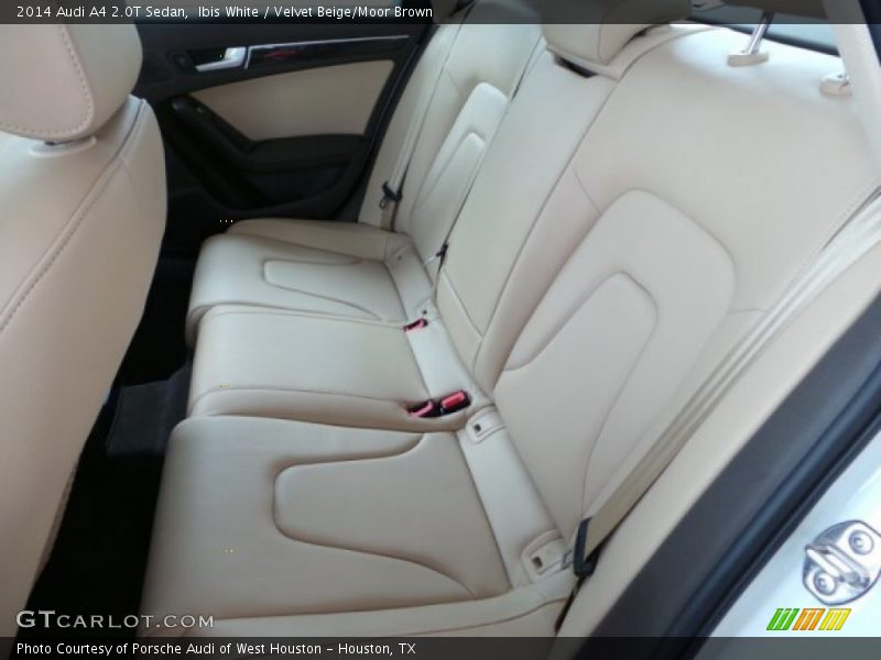 Ibis White / Velvet Beige/Moor Brown 2014 Audi A4 2.0T Sedan
