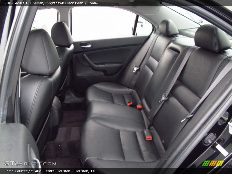 Nighthawk Black Pearl / Ebony 2007 Acura TSX Sedan