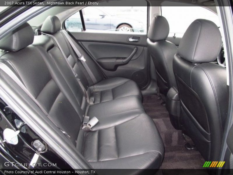 Nighthawk Black Pearl / Ebony 2007 Acura TSX Sedan