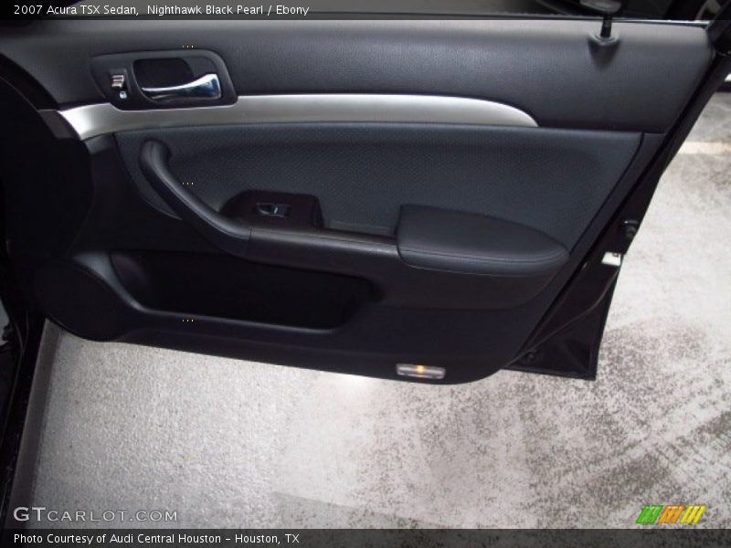 Nighthawk Black Pearl / Ebony 2007 Acura TSX Sedan