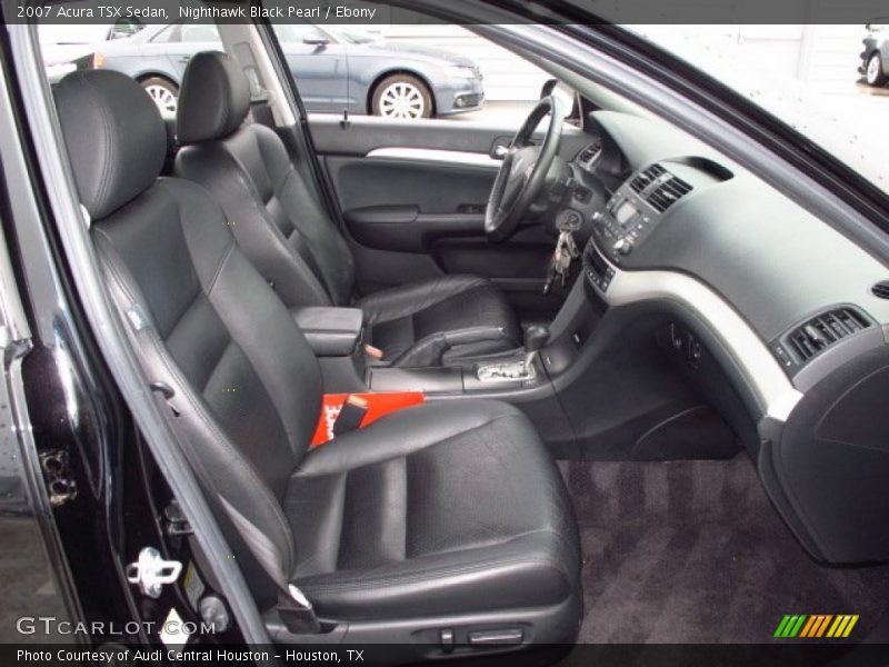 Nighthawk Black Pearl / Ebony 2007 Acura TSX Sedan