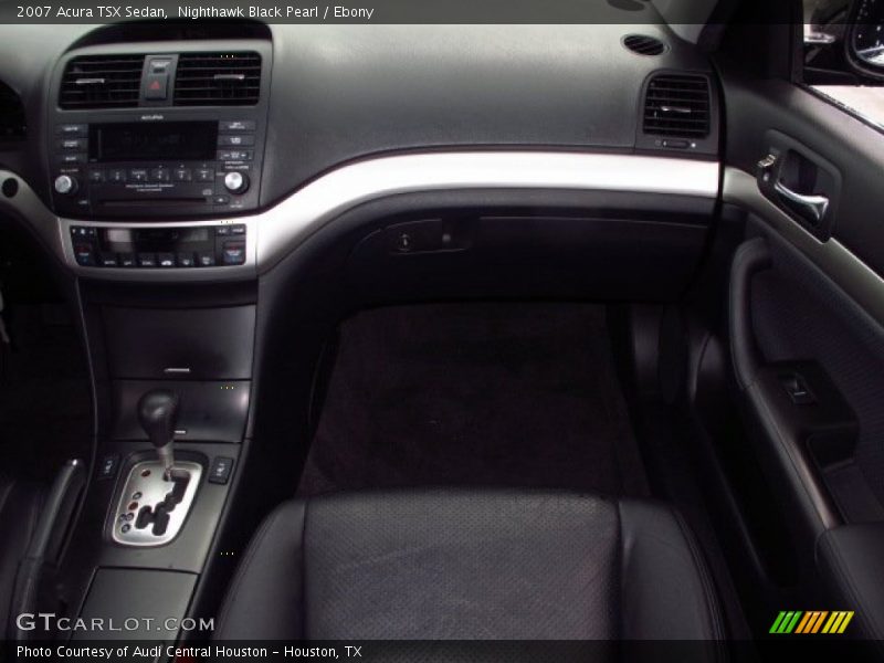 Nighthawk Black Pearl / Ebony 2007 Acura TSX Sedan