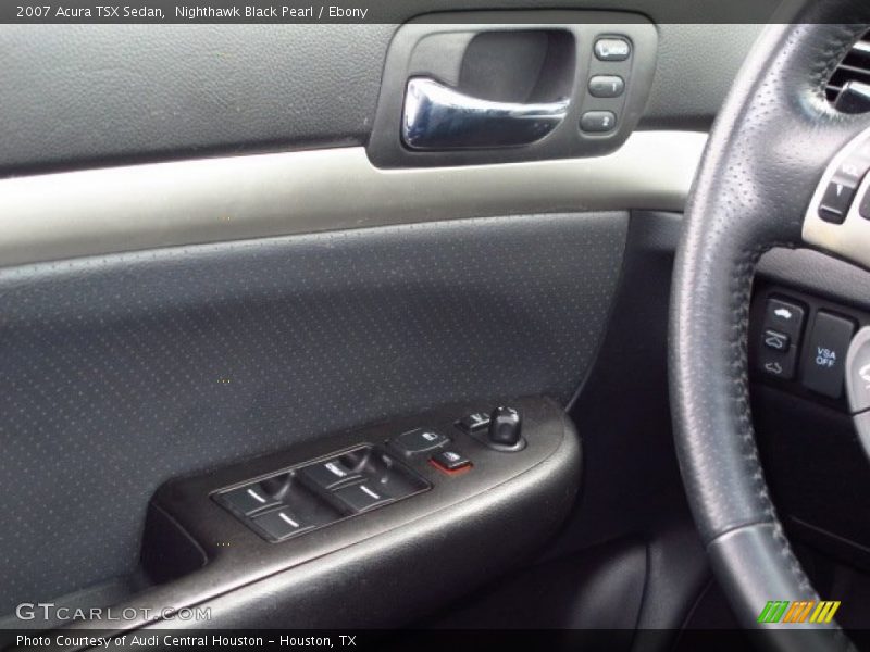 Nighthawk Black Pearl / Ebony 2007 Acura TSX Sedan