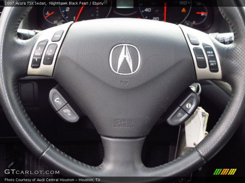 Nighthawk Black Pearl / Ebony 2007 Acura TSX Sedan