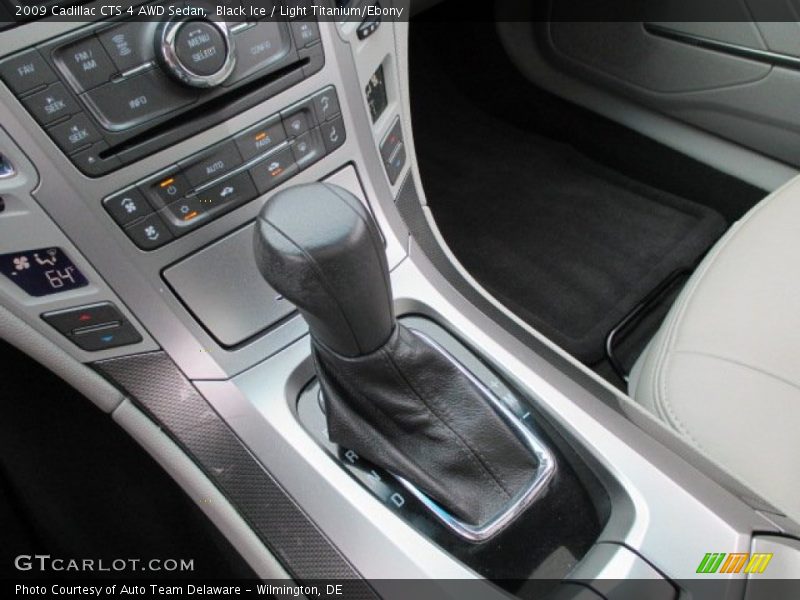 Black Ice / Light Titanium/Ebony 2009 Cadillac CTS 4 AWD Sedan