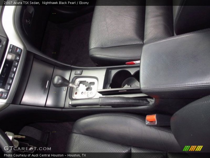 Nighthawk Black Pearl / Ebony 2007 Acura TSX Sedan