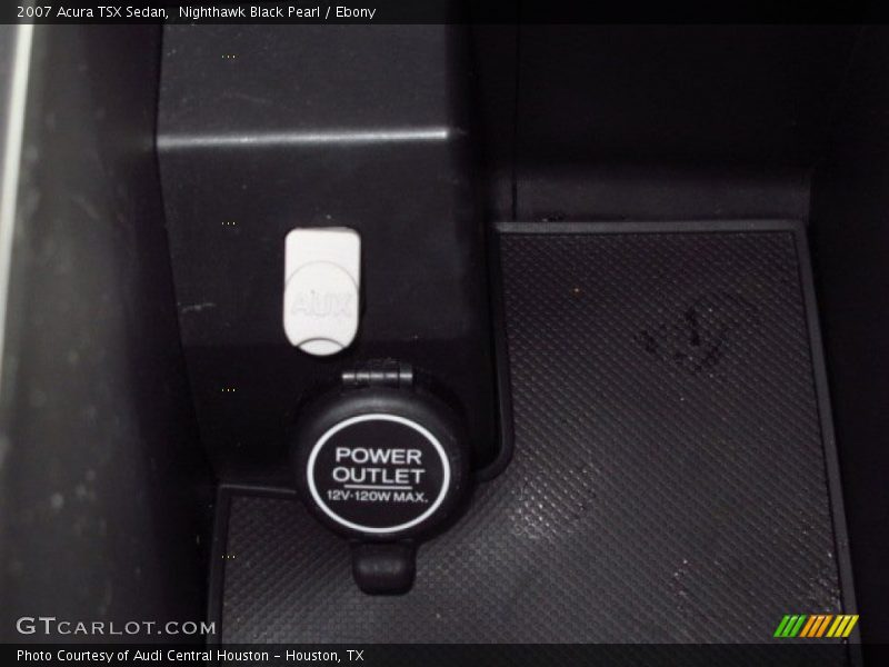 Nighthawk Black Pearl / Ebony 2007 Acura TSX Sedan