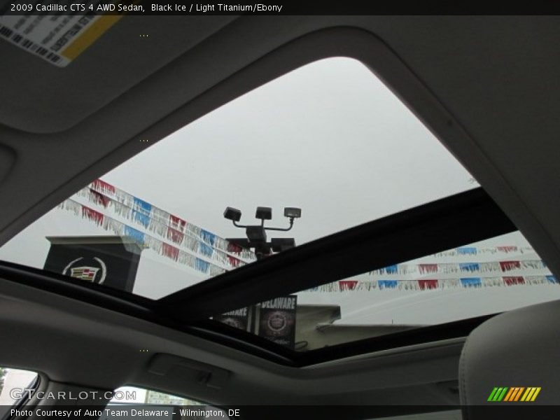 Black Ice / Light Titanium/Ebony 2009 Cadillac CTS 4 AWD Sedan