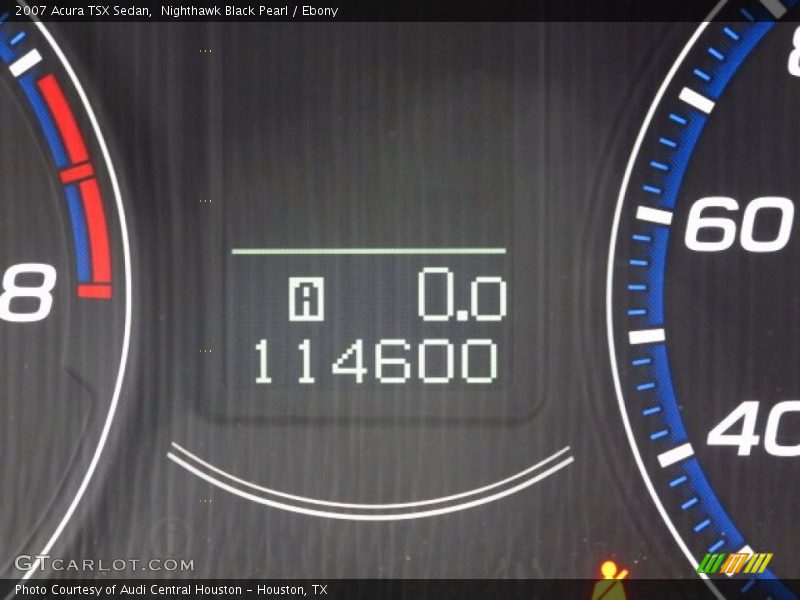 Nighthawk Black Pearl / Ebony 2007 Acura TSX Sedan
