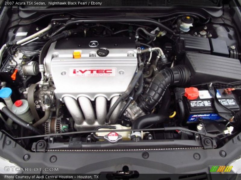 Nighthawk Black Pearl / Ebony 2007 Acura TSX Sedan