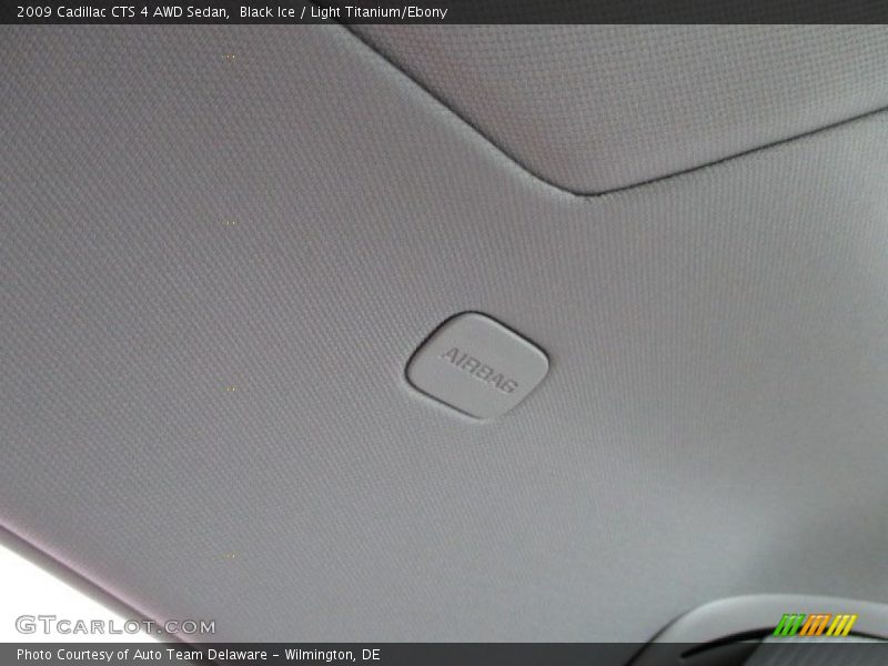 Black Ice / Light Titanium/Ebony 2009 Cadillac CTS 4 AWD Sedan