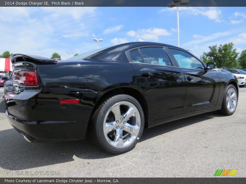 Pitch Black / Black 2014 Dodge Charger SE