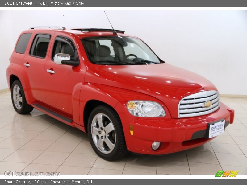 Victory Red / Gray 2011 Chevrolet HHR LT