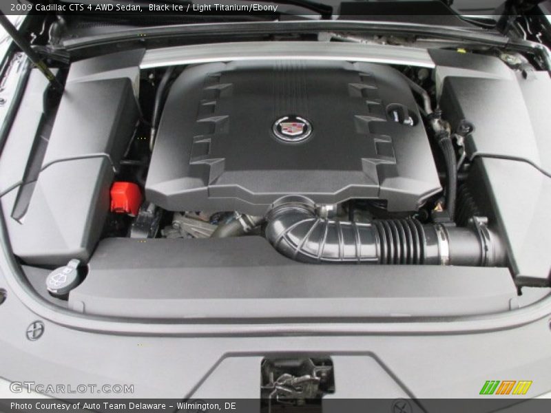 Black Ice / Light Titanium/Ebony 2009 Cadillac CTS 4 AWD Sedan