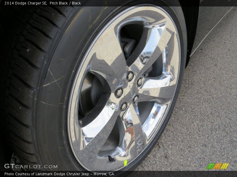 Pitch Black / Black 2014 Dodge Charger SE