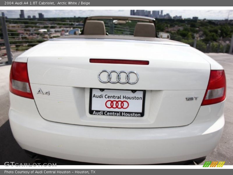 Arctic White / Beige 2004 Audi A4 1.8T Cabriolet