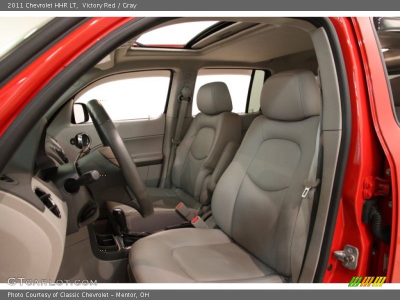  2011 HHR LT Gray Interior