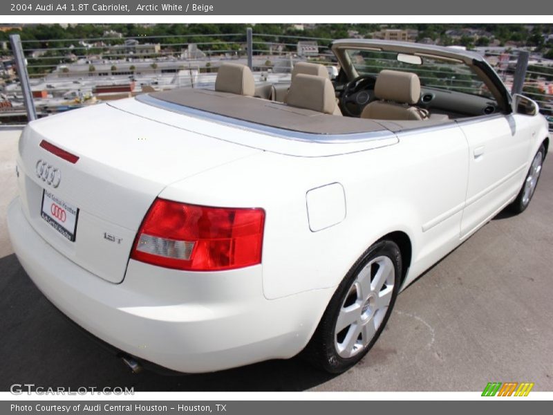 Arctic White / Beige 2004 Audi A4 1.8T Cabriolet