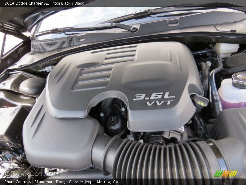 Pitch Black / Black 2014 Dodge Charger SE