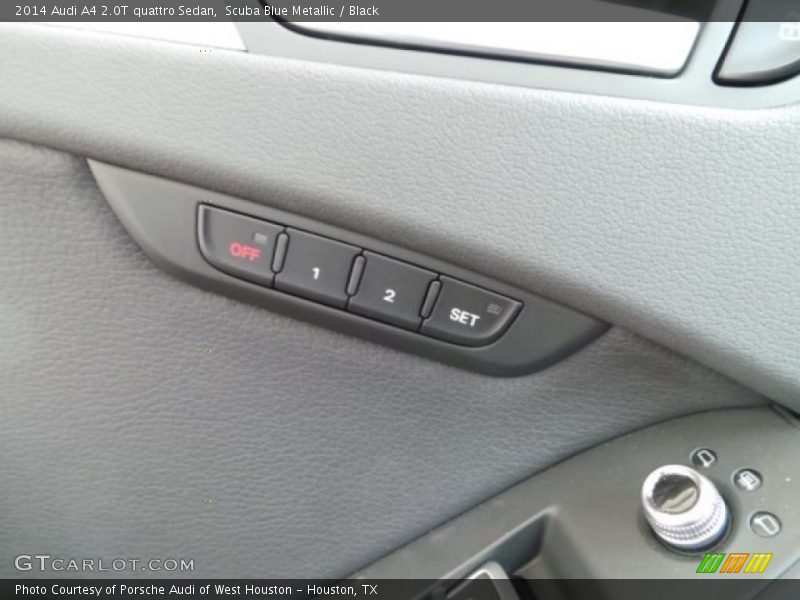 Scuba Blue Metallic / Black 2014 Audi A4 2.0T quattro Sedan