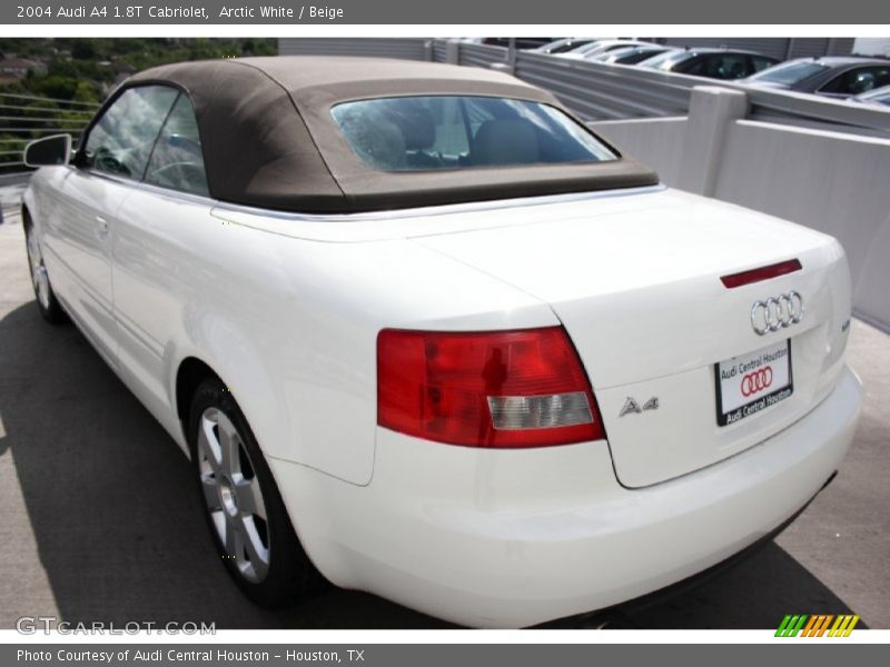 Arctic White / Beige 2004 Audi A4 1.8T Cabriolet