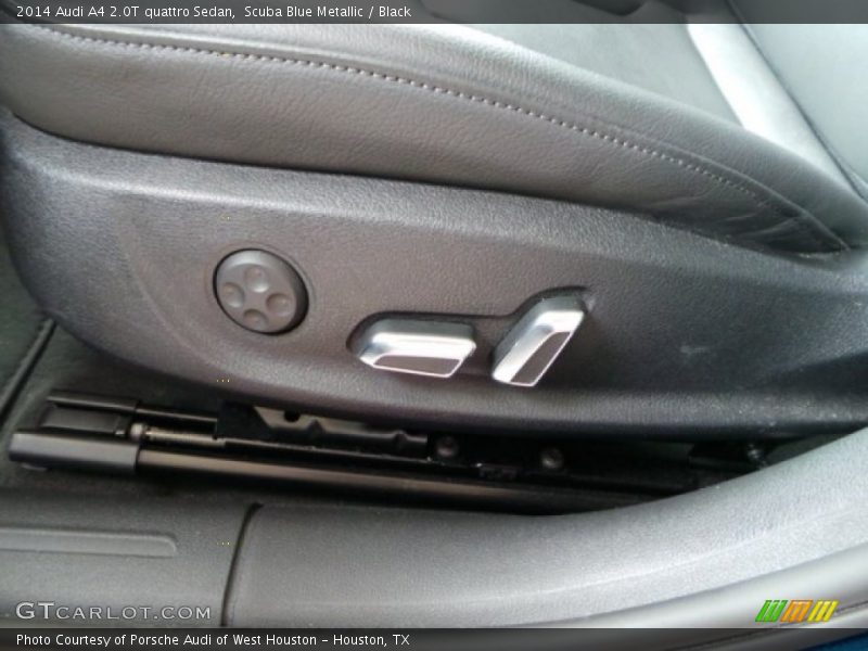 Scuba Blue Metallic / Black 2014 Audi A4 2.0T quattro Sedan