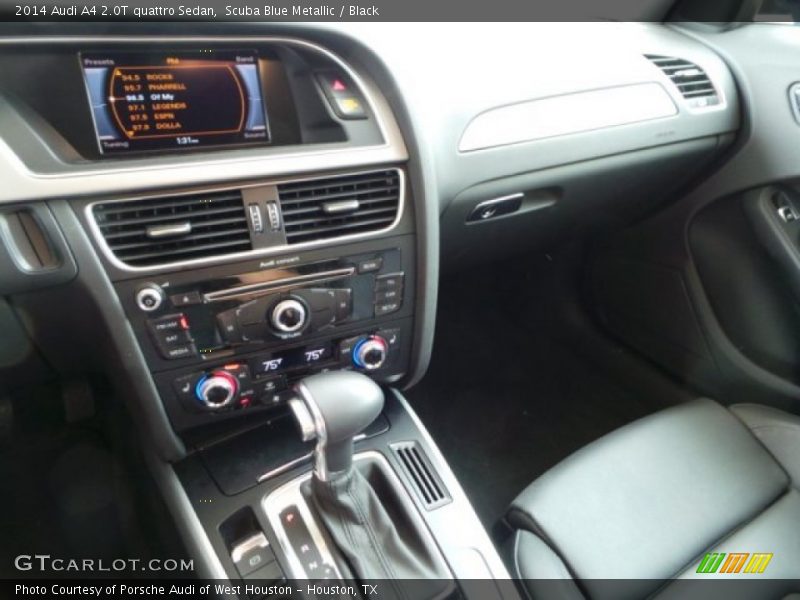 Scuba Blue Metallic / Black 2014 Audi A4 2.0T quattro Sedan