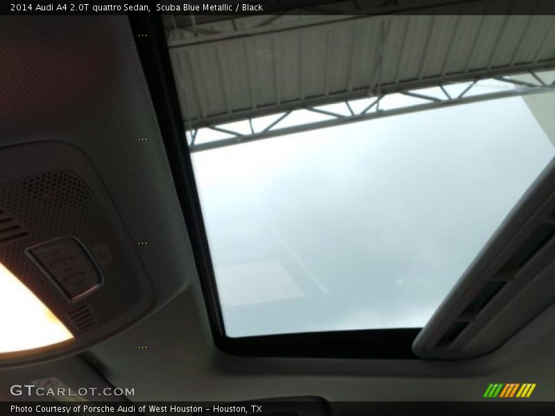 Scuba Blue Metallic / Black 2014 Audi A4 2.0T quattro Sedan