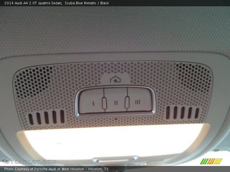 Scuba Blue Metallic / Black 2014 Audi A4 2.0T quattro Sedan