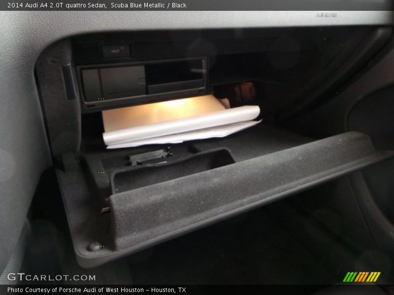 Scuba Blue Metallic / Black 2014 Audi A4 2.0T quattro Sedan