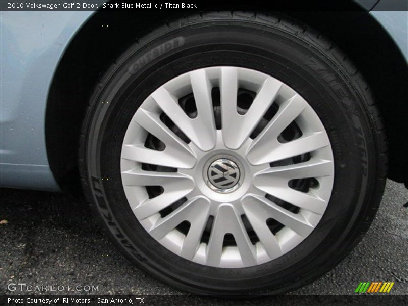 Shark Blue Metallic / Titan Black 2010 Volkswagen Golf 2 Door