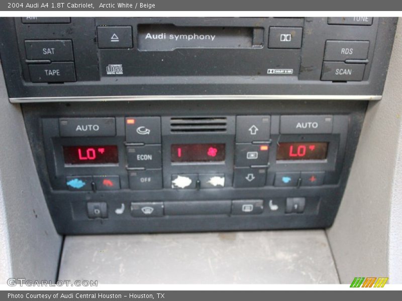 Arctic White / Beige 2004 Audi A4 1.8T Cabriolet