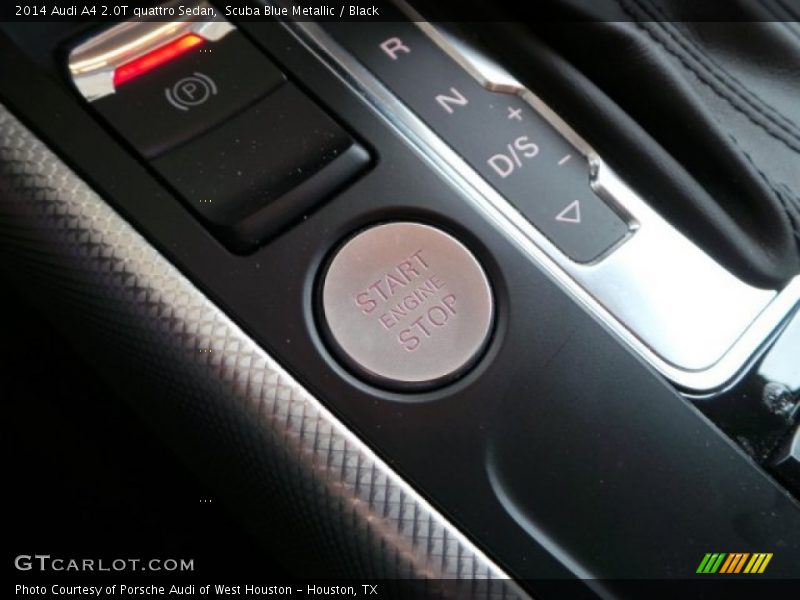 Scuba Blue Metallic / Black 2014 Audi A4 2.0T quattro Sedan