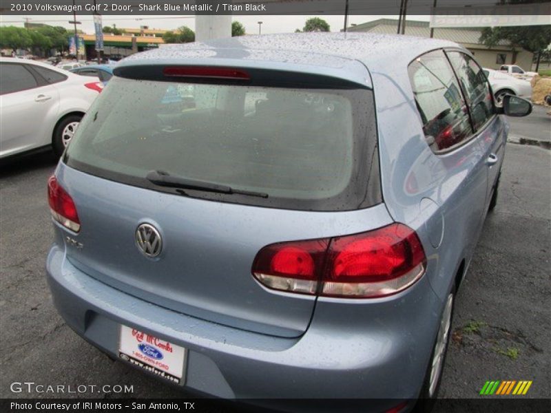 Shark Blue Metallic / Titan Black 2010 Volkswagen Golf 2 Door