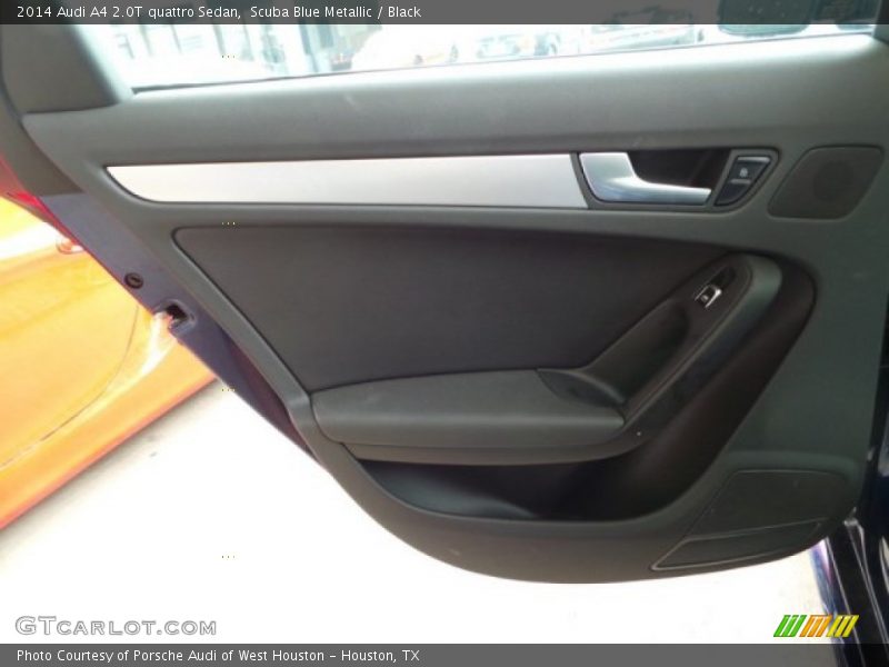 Scuba Blue Metallic / Black 2014 Audi A4 2.0T quattro Sedan
