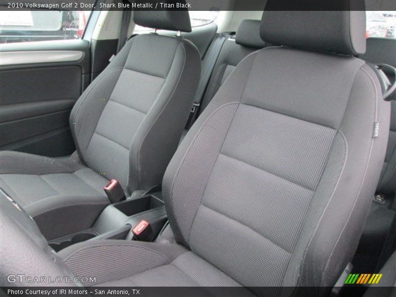 Shark Blue Metallic / Titan Black 2010 Volkswagen Golf 2 Door