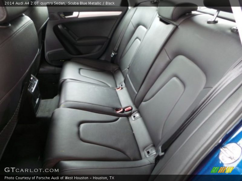Scuba Blue Metallic / Black 2014 Audi A4 2.0T quattro Sedan
