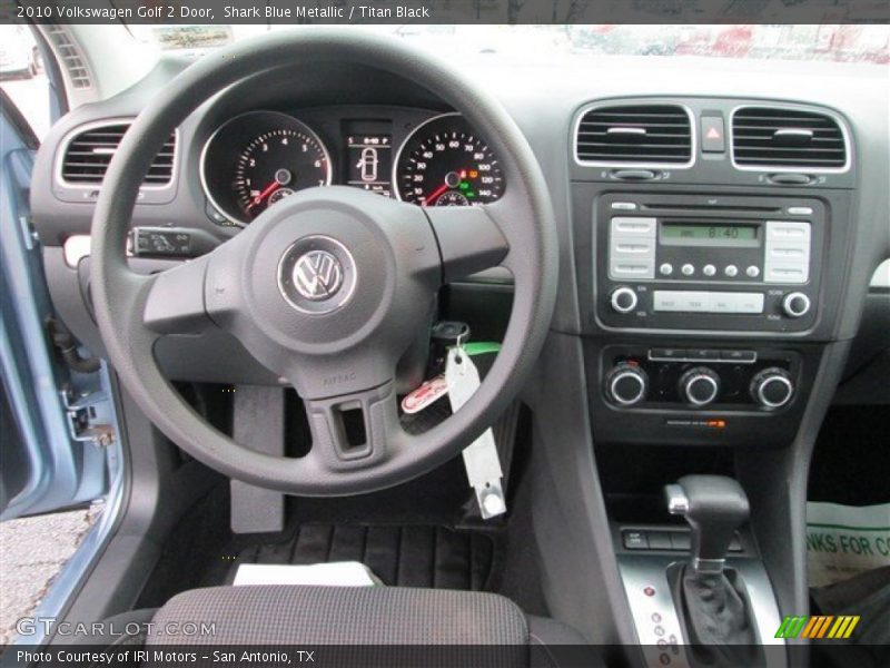 Shark Blue Metallic / Titan Black 2010 Volkswagen Golf 2 Door