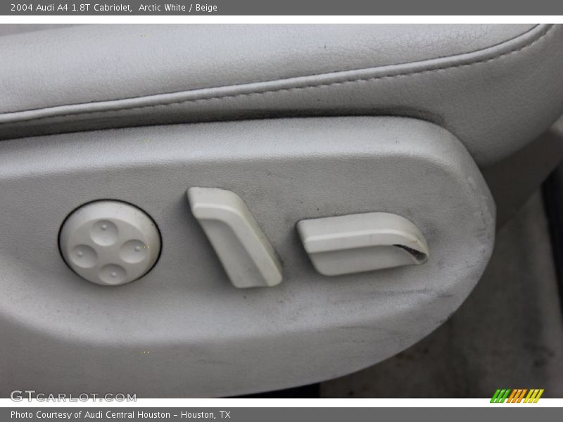 Arctic White / Beige 2004 Audi A4 1.8T Cabriolet