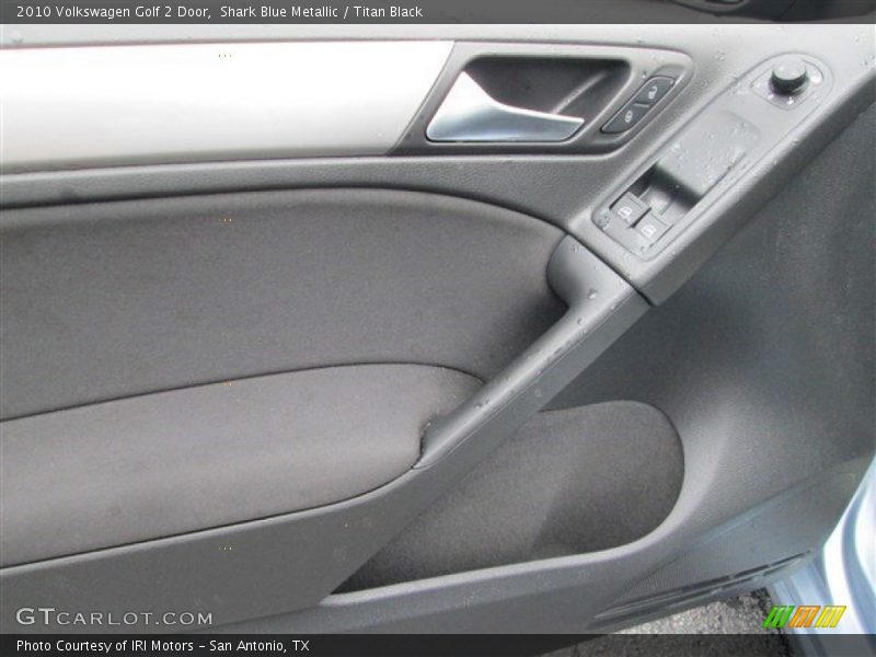 Shark Blue Metallic / Titan Black 2010 Volkswagen Golf 2 Door