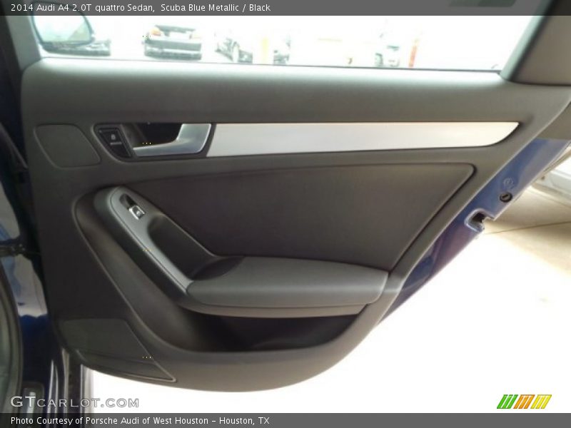 Scuba Blue Metallic / Black 2014 Audi A4 2.0T quattro Sedan