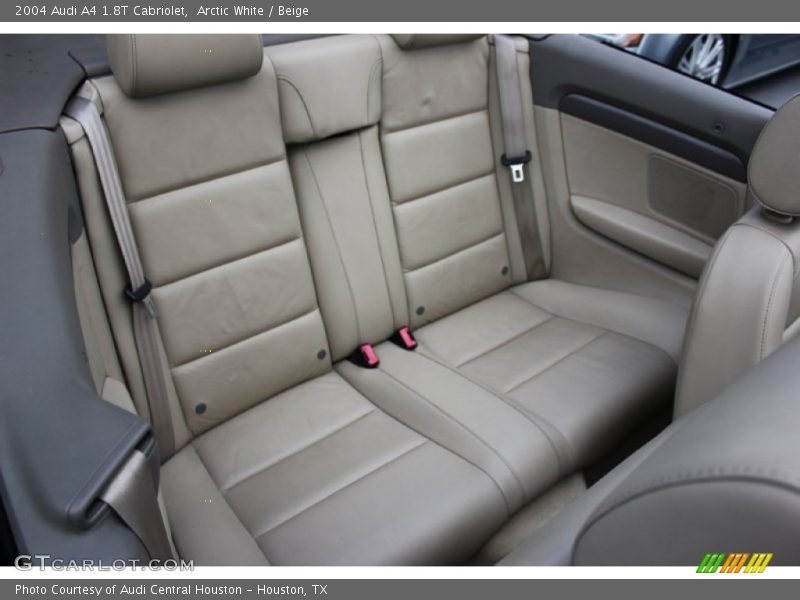 Arctic White / Beige 2004 Audi A4 1.8T Cabriolet